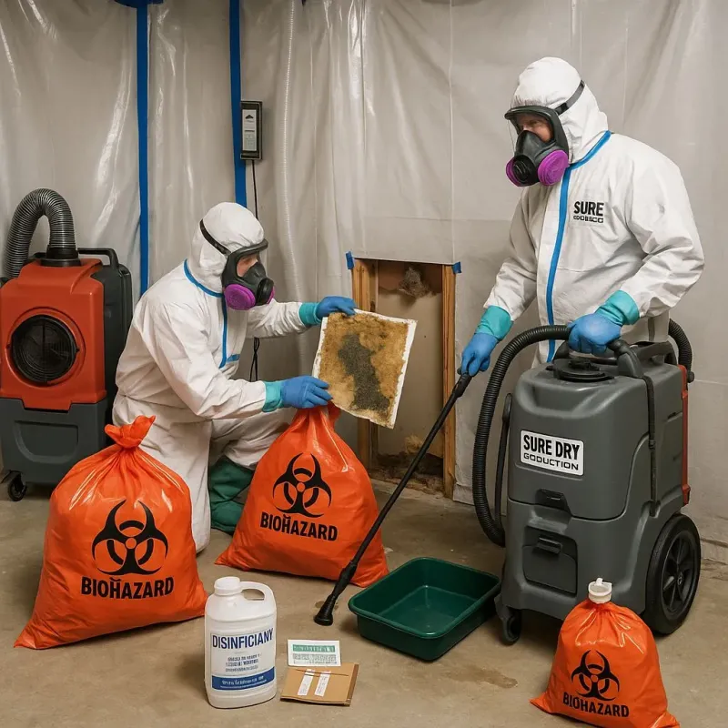 Contaminated Water Handling Protocols process in East Foothills, CA